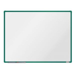 Biela magnetická tabuľa boardOK 120 x 90 cm, zelená