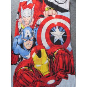 JERRY FABRICS Micropolar fleece deka Avengers Polyester 100/140 cm