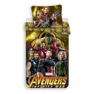 JERRY FABRICS Obliečky Avengers Infinity War Bavlna 140/200, 70/90 cm