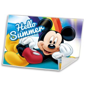 EUROSWAN Detský uteráčik Mickey Summer Polyester, 30/40 cm