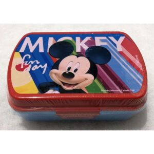 EUROSWAN Box na desiatu Mickey blue Plast 16x11x6 cm