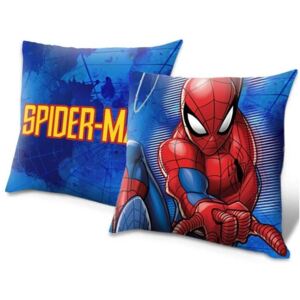 EUROSWAN Vankúšik Spiderman blue Polyester 40/40 cm