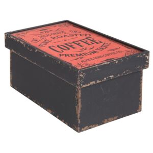 Drevený box Coffee - 22 * ​​13 * 11 cm