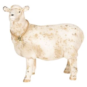 Dekorácie ovce so zvončekom - 52 * 23 * 51 cm