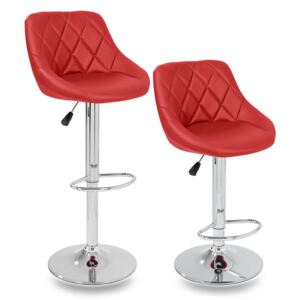 Tresko Barová stolička Red