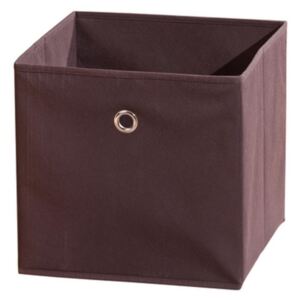 Winny - textilný box, hnedý