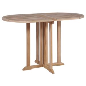 Skladací jedálenský stôl z teakového dreva 120x70x75 cm
