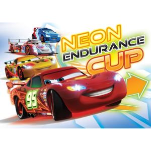 Výpredaj - Detská fototapeta Auta - Neon Endurance vlies 312 x 219 cm