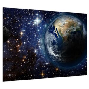 Vesmírny obraz planét (70x50 cm)