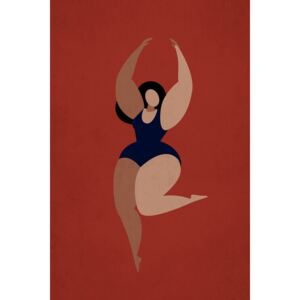 Ilustrácia Prima Ballerina, Kubistika