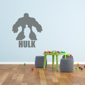 GLIX Avengers Hulk - samolepka na stenu Šedá 30x20 cm