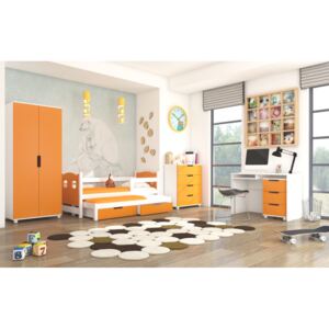Oranžový nábytok detská izba Roslin