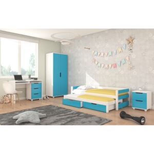 Zostava nábytku do detskej izby Lerwick modrá