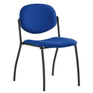 Konferenčná stolička Mandy Black, modrá