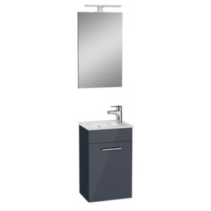 Kúpeľňová zostava Moira (39x61x28 cm, sivá)