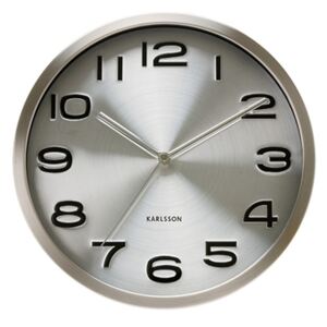 Karlsson Nástenné hodiny - Karlsson Maxie Steel, OE 29 cm