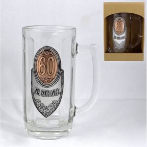 Pivový pohár 0,3l k 60 narodeninám