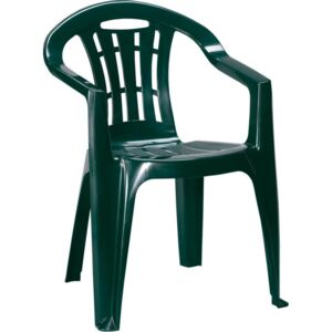 Záhradná stolička MALLORCA – tmavozelená
