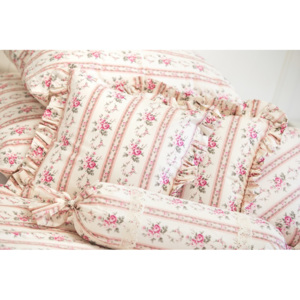 Flanelové obliečky MOZART ružový - 140x200, 70x90 cm