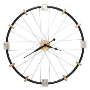 KARE DESIGN Nástenné hodiny Spoke Wheel 80 cm