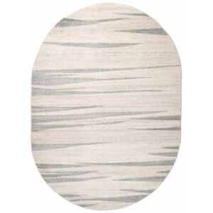 Kusový koberec Albi krémový ovál, Velikosti 140x190cm