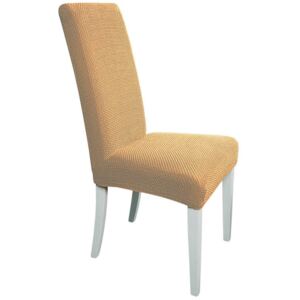 Multielastické poťahy CARLA gold stoličky s operadlom 2 ks 40 x 40 x 60 cm