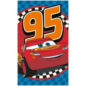 Faro · Detský uterák Autá - Cars - Blesk McQueen 95 - 100% bavlna - 30 x 50 cm