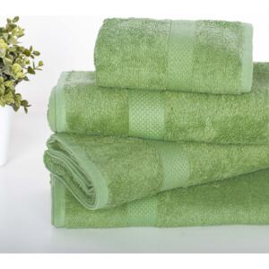 XPOSE® Froté uterák VERONA - zelený 50x90 cm
