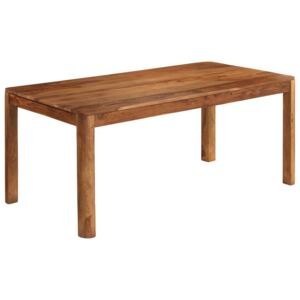 Jedálenský stôl masívne sheeshamové drevo 180x90x76 cm