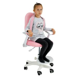 Gario Rastúca stolička s podnožou a trakmi ANAIS Farba: Ružová