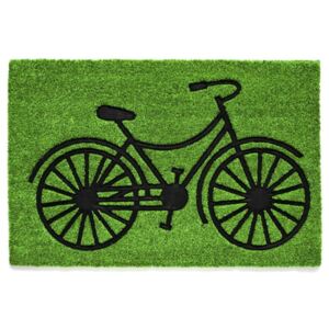 Rohožka BICYCLE GREEN - 40x60 cm
