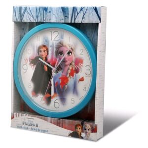 Kids Licensing Analógové nástenné hodiny \"Frozen 2\" 25 cm modrá