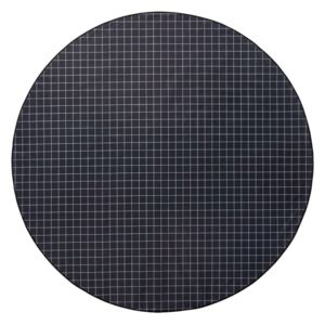 MERADISO® Obrus, viacfarebná čierna okrúhly (100302195)