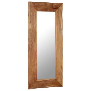 Kozmetické zrkadlo z akáciového dreva 50x110 cm