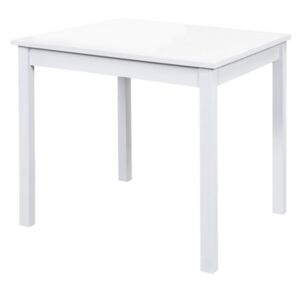 OVN jedálenský stôl IDN 8842 B borovica masív/biely lak