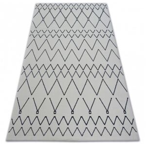 Luxusný kusový koberec Korina smetanovobiely, Velikosti 80x150cm