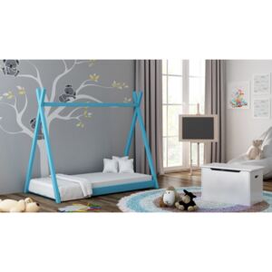 Detská posteľ Teepee 160x70 modrá