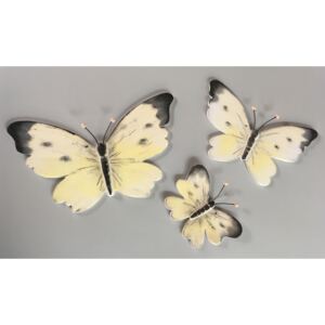 Motýl bělásek - sada tří