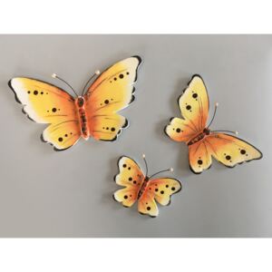 Motýl oranžový - sada tří