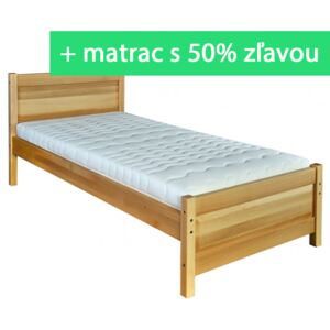 Buková posteľ Laura Šírka 100 cm