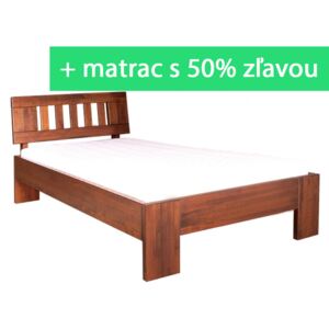 Buková posteľ Nina Šírka 100 cm