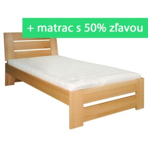 Buková posteľ Vanessa Šírka 100 cm