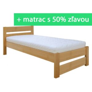 Buková posteľ Sofia Šírka 100 cm