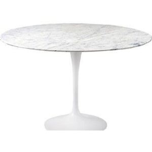 Jedálenský stôl Fiber 120 inšpirovaný Tulip Table mramor