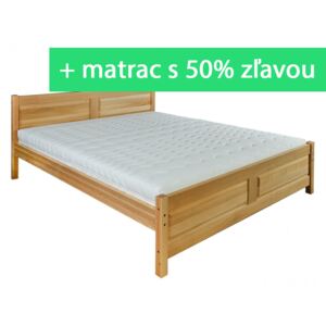 Buková posteľ Zara Šírka 120 cm