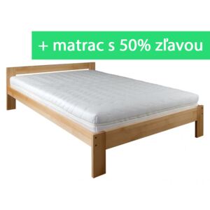 Buková posteľ Zoe Šírka 180 cm