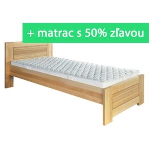 Buková posteľ Ester Šírka 100 cm