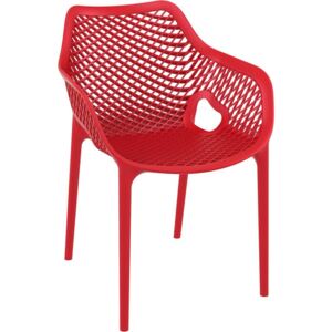 Jedálenská stolička Grid XL červená