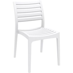 Jedálenská stolička Alma biela