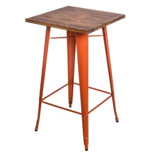 Barový stôl Paris Wood borovica oranžová